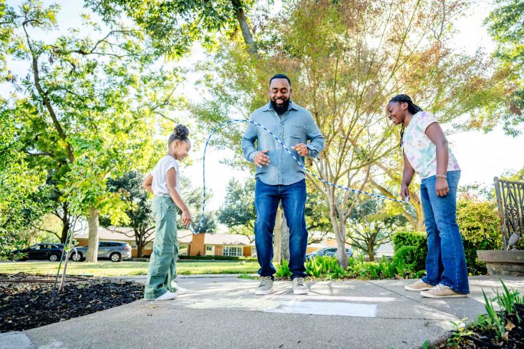 Family Jump Rope Fun