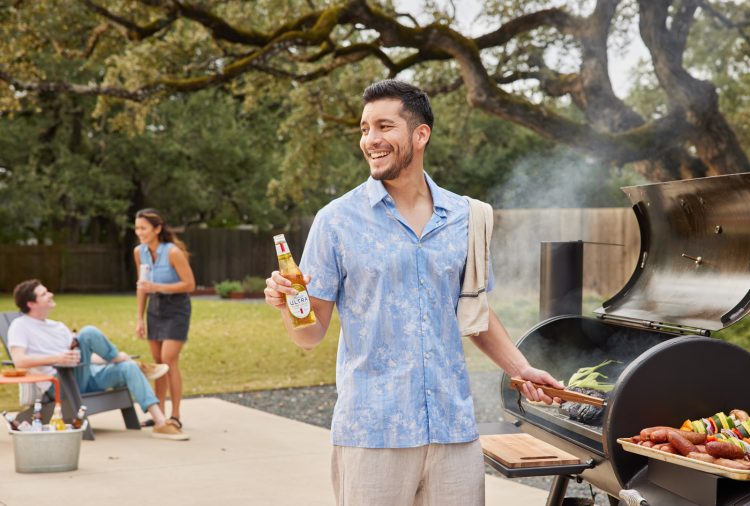 Austin backyard grilling