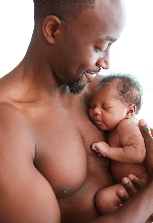 dad newborn bonding